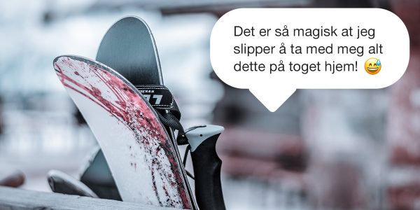 du kan bruke carrycut til å frakte bagasjen